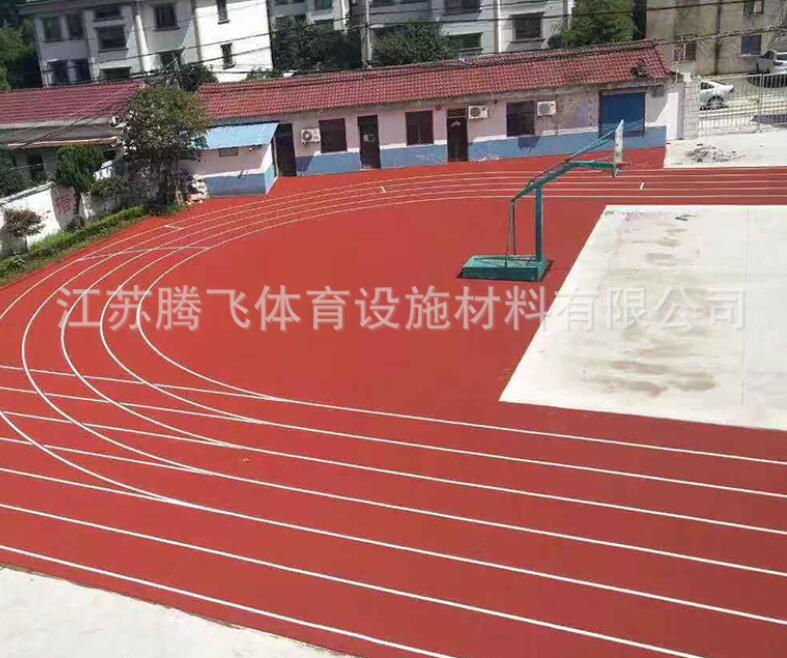 混合型塑膠跑道的施工工藝